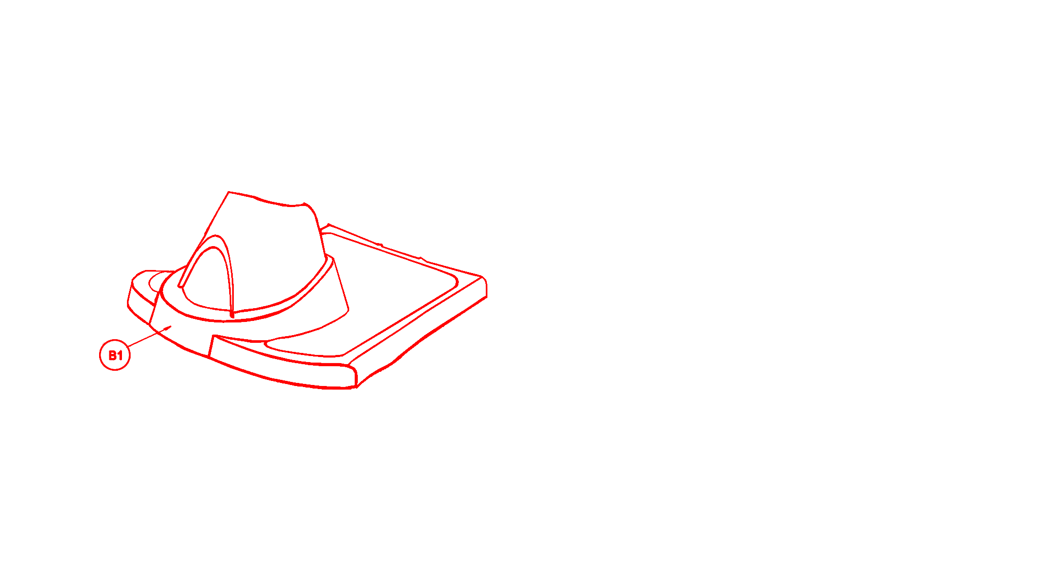Satz Karosserie vorn