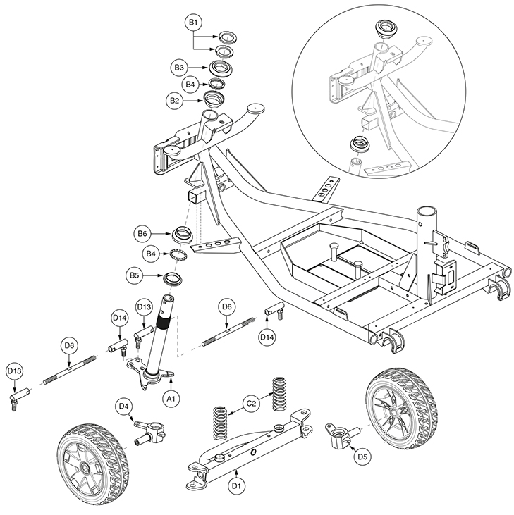 Fahrwerk vorn