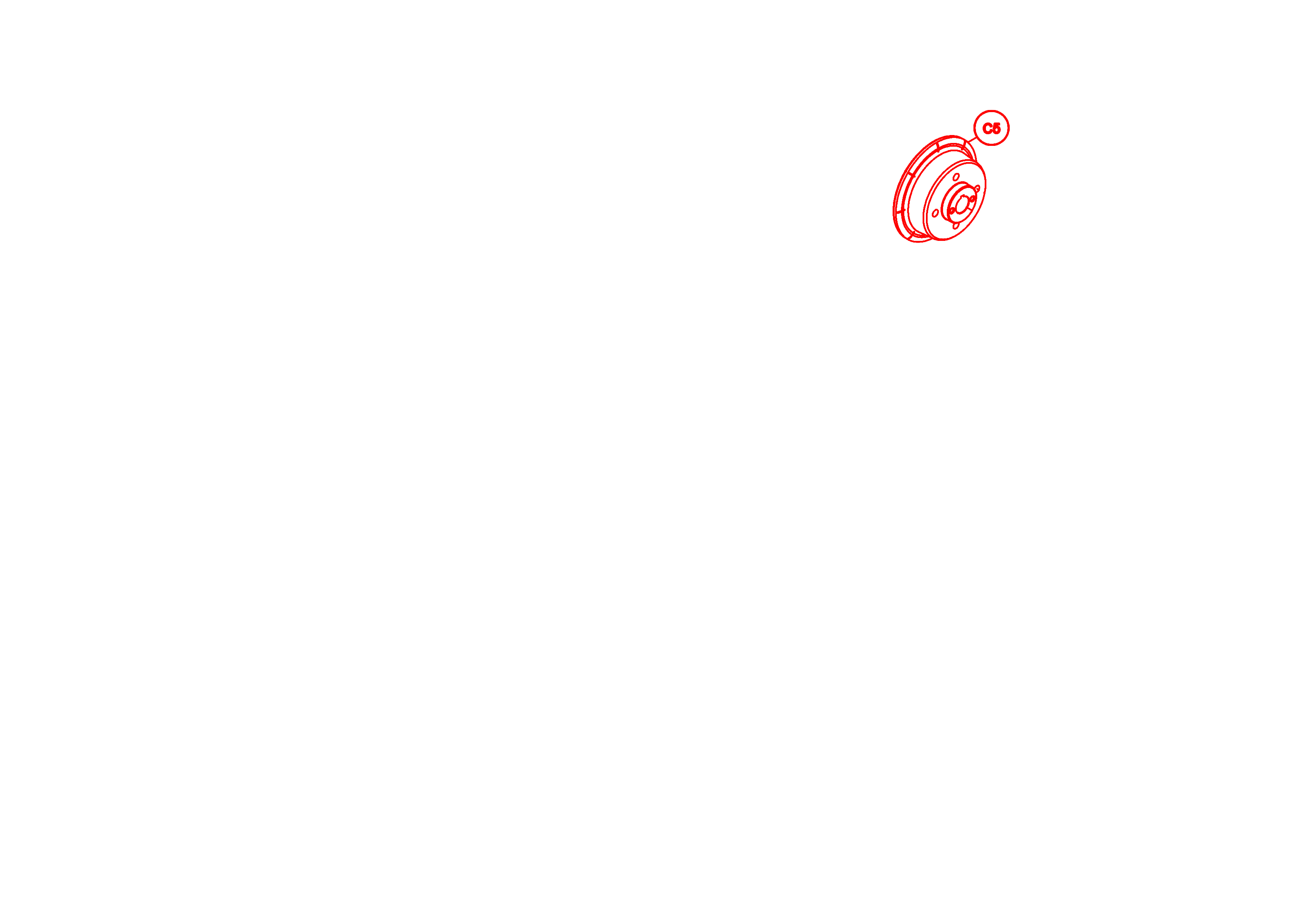 Felge innen hinten